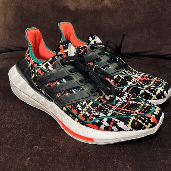 adidas UltraBoost 21 x Palace Black Multicolor 2021 - GY5555 Mens 7 US 40 EUR - Picture 5 of 15